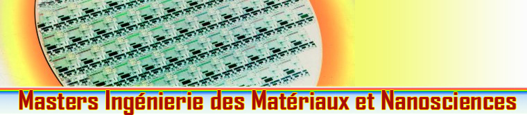 Master Science des Matriaux